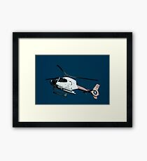 Helicopter ride Framed Print