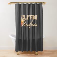 Valley Forge Shower Curtains Redbubble