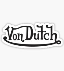 Von Dutch Stickers | Redbubble