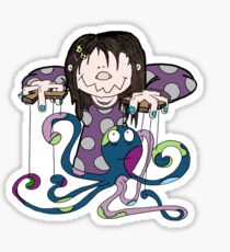 Puppet's master Sticker