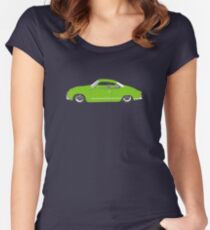 Green Karmann Ghia Tshirt Women's Fitted Scoop T-Shirt