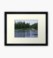 September Rain HDR Framed Print