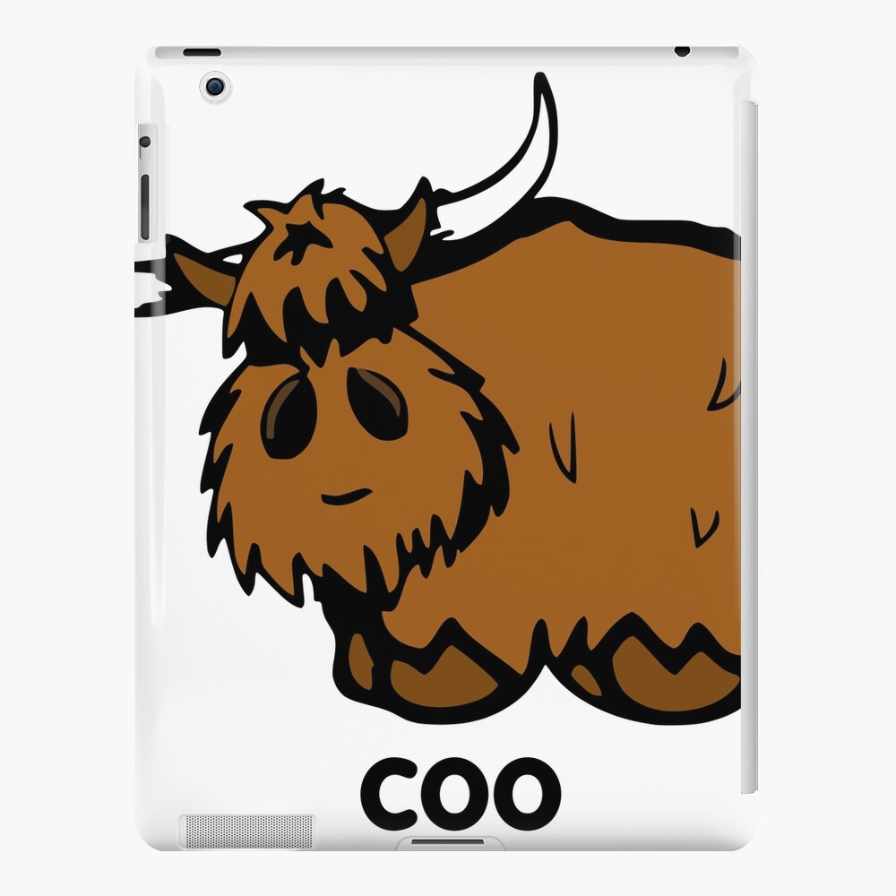 Heilan' Coo - with text iPad Case & Skin
