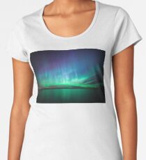 Beautiful northern lights Premium Scoop T-Shirt