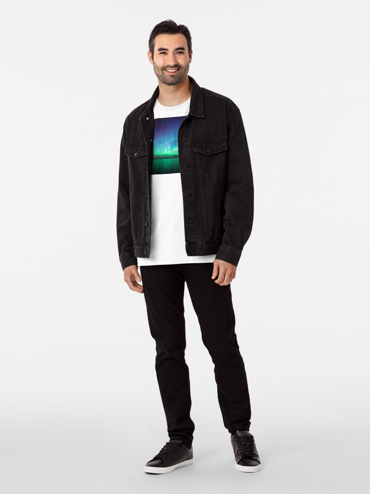 Alternate view of Beautiful northern lights Premium T-Shirt