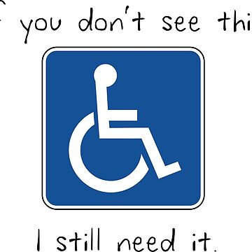 Artwork thumbnail, Accessibility is a Human Right by posty