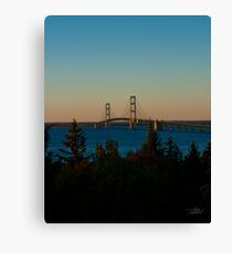 Mackinac Bridge 100410 Canvas Print