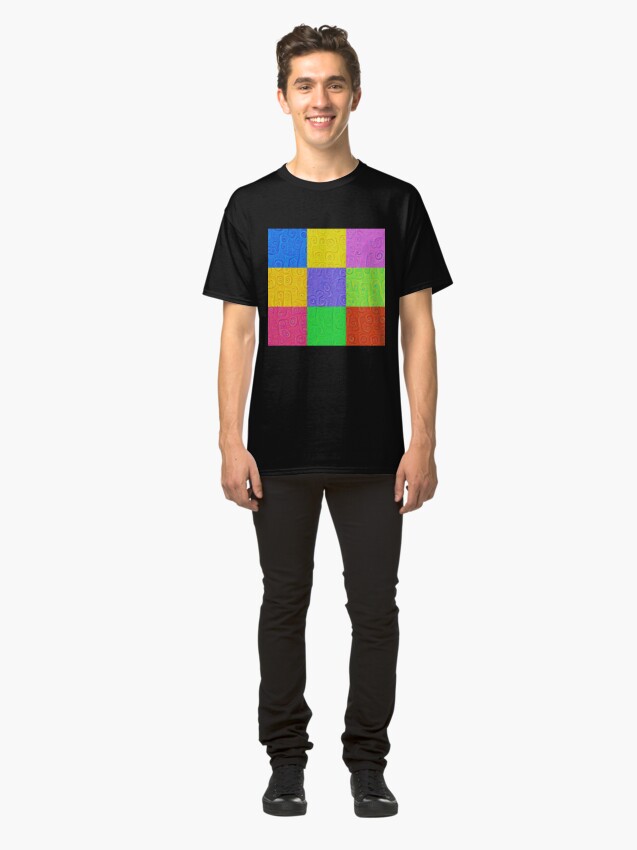 Alternate view of Deep Dreaming of a Color World 2K 2 Classic T-Shirt