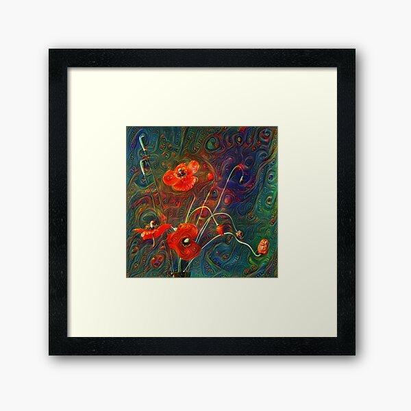 Poppies Framed Art Print
