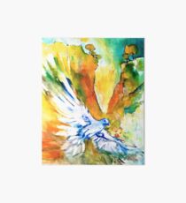 Holy Spirit Dove Art Board Print