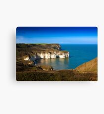 Coastal View Flamborough Head - East Yorks. Canvas Print