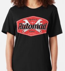 Rockbell Automail Repair Slim Fit T-Shirt
