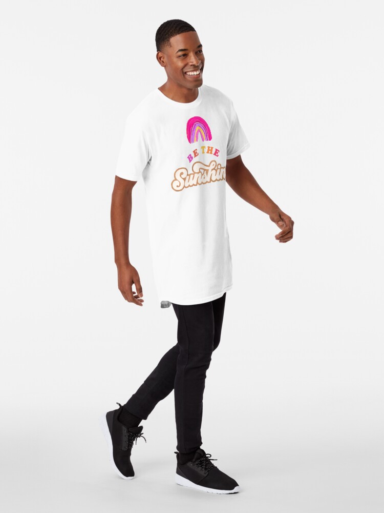 Alternative Ansicht von Sei der Sonnenschein - Pink Palette Longshirt