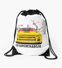 celica t18 supercharger Drawstring Bag