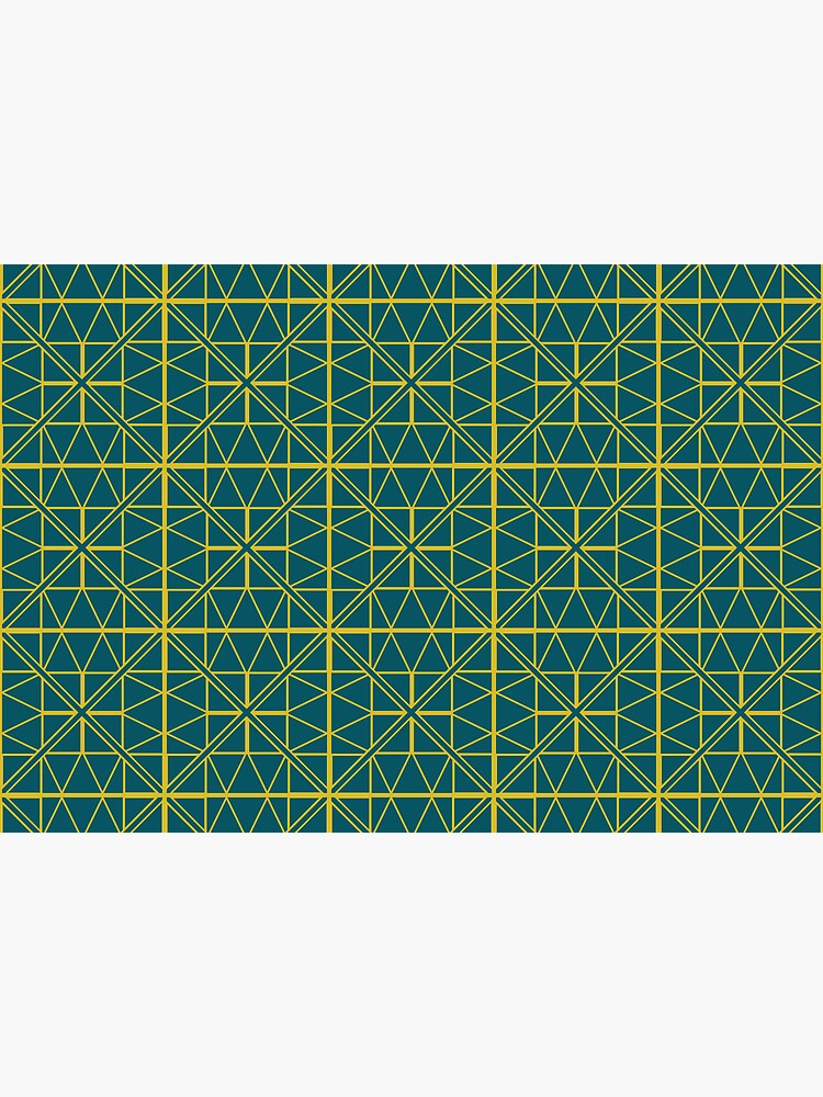Green Triangle Pattern by GillianAdams