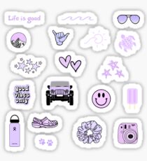 Purple Stickers | Redbubble