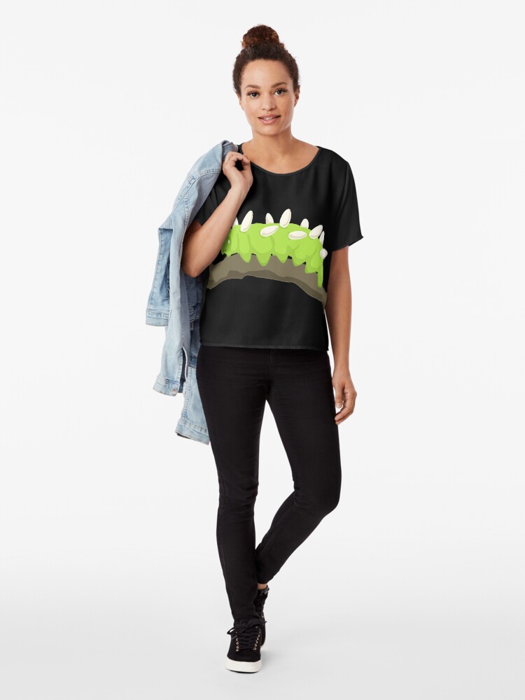 Alternate view of The Saddest Caterpillar Chiffon Top