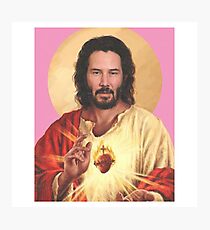 Keanu ist Jesus Fotodruck