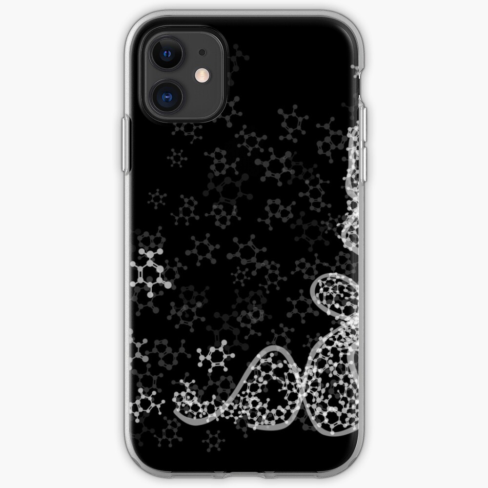 tRNA (transfer RNA) structure - white iPhone Case & Cover