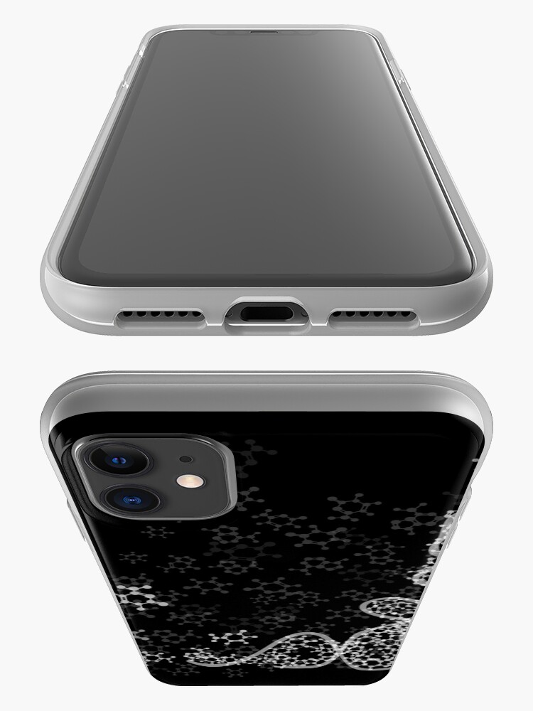 Alternate view of tRNA (transfer RNA) structure - white iPhone Case & Cover