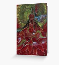 Padmasambhava Greeting Card