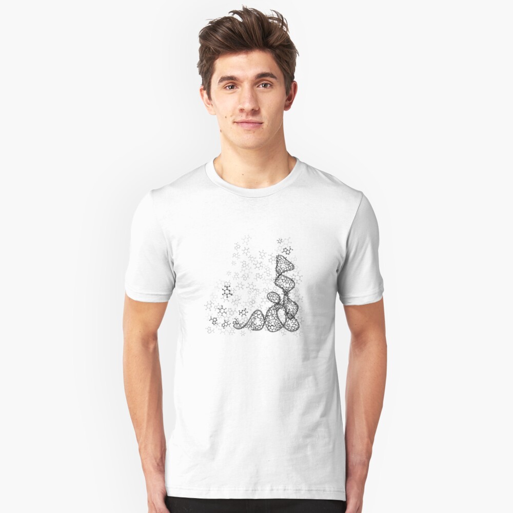 tRNA (transfer RNA) structure Slim Fit T-Shirt