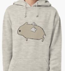 Flying Hamster Pullover Hoodie