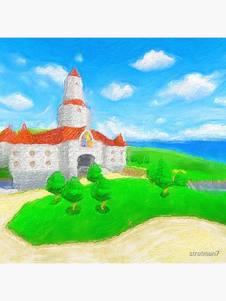 Peach's Castle Painting by stratman7