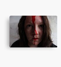Bloody Hell Self Portrait Canvas Print