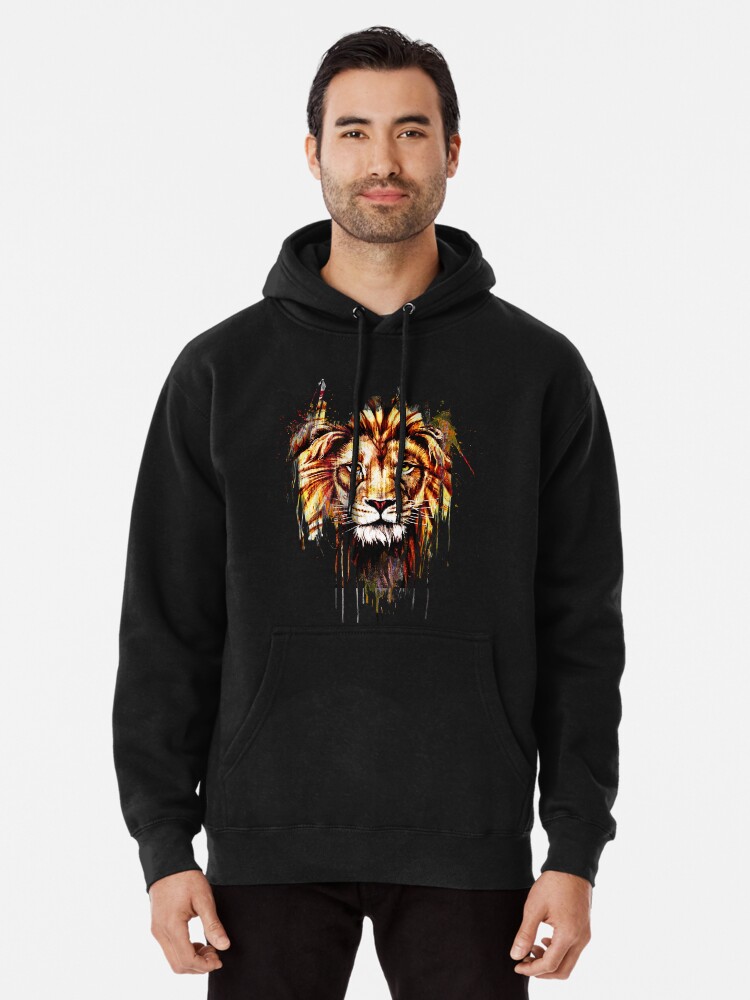 hoodie with lion head