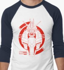 GAT-X105B Build Strike Gundam Men's Baseball ¾ T-Shirt