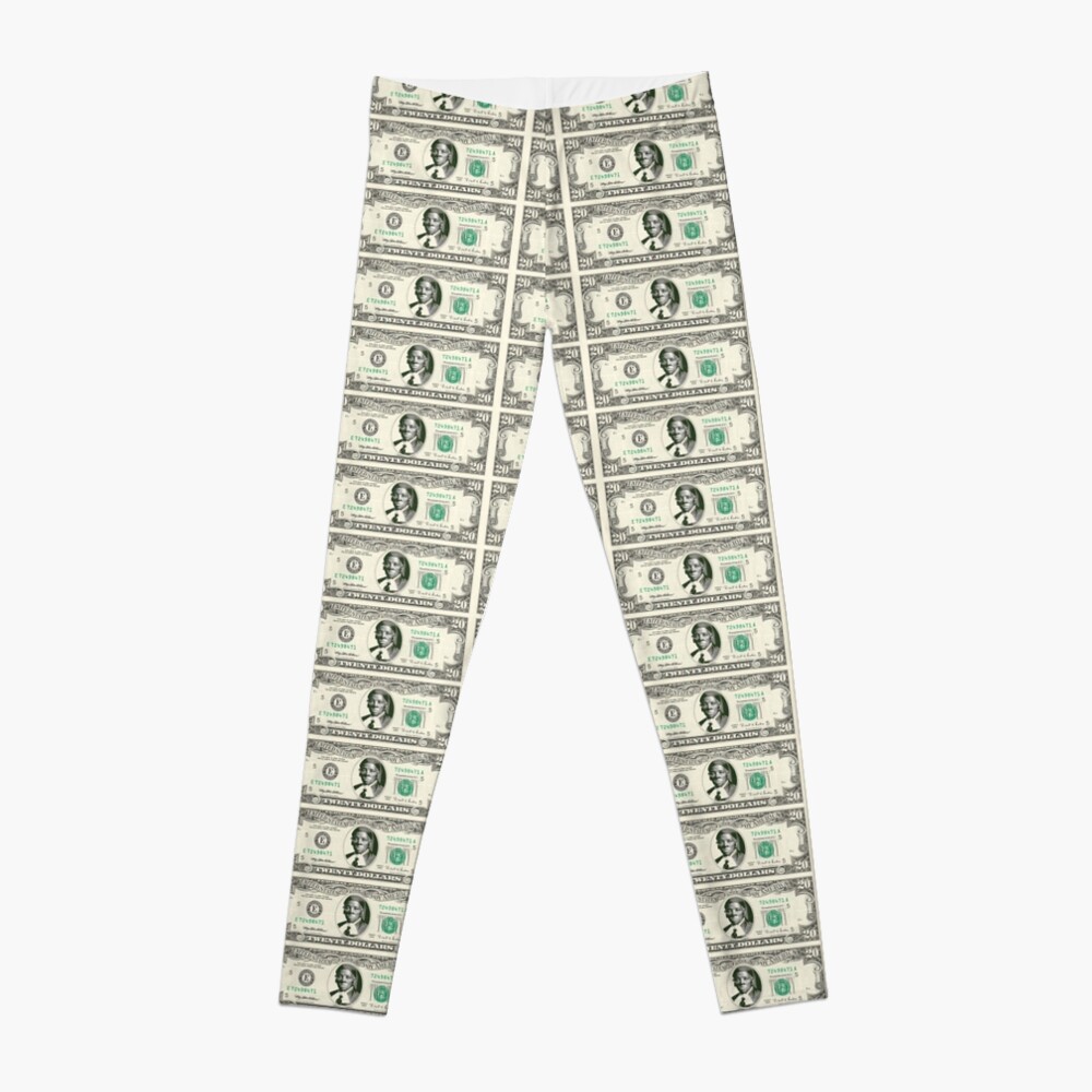 harriet tubman dollar Leggings