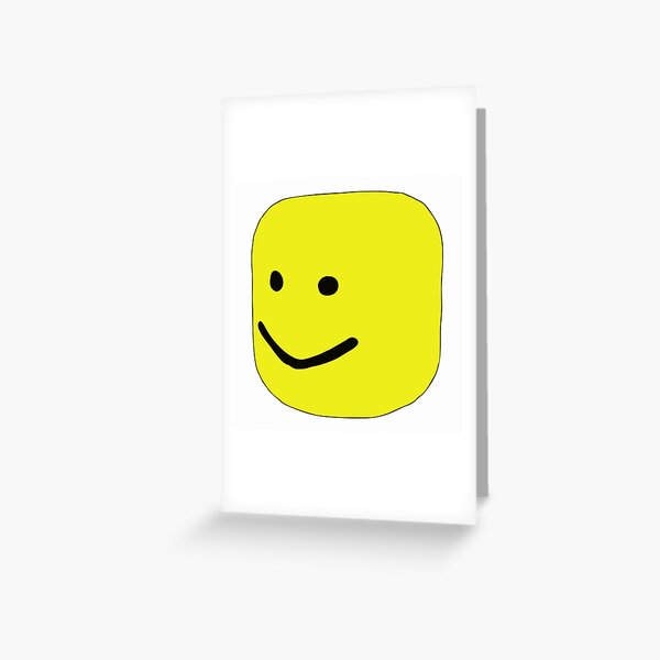 Roblox Oof Greeting Cards Redbubble - karinaomg roblox escape prison robux card for free