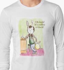 Coffee Rabbit Long Sleeve T-Shirt
