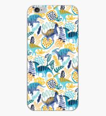 Gouache Parasaurolophuses iPhone Case