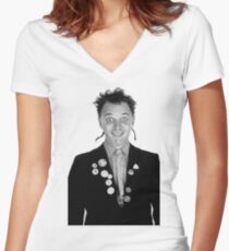 Camiseta entallada de cuello en V Darling Fascist Bully niño