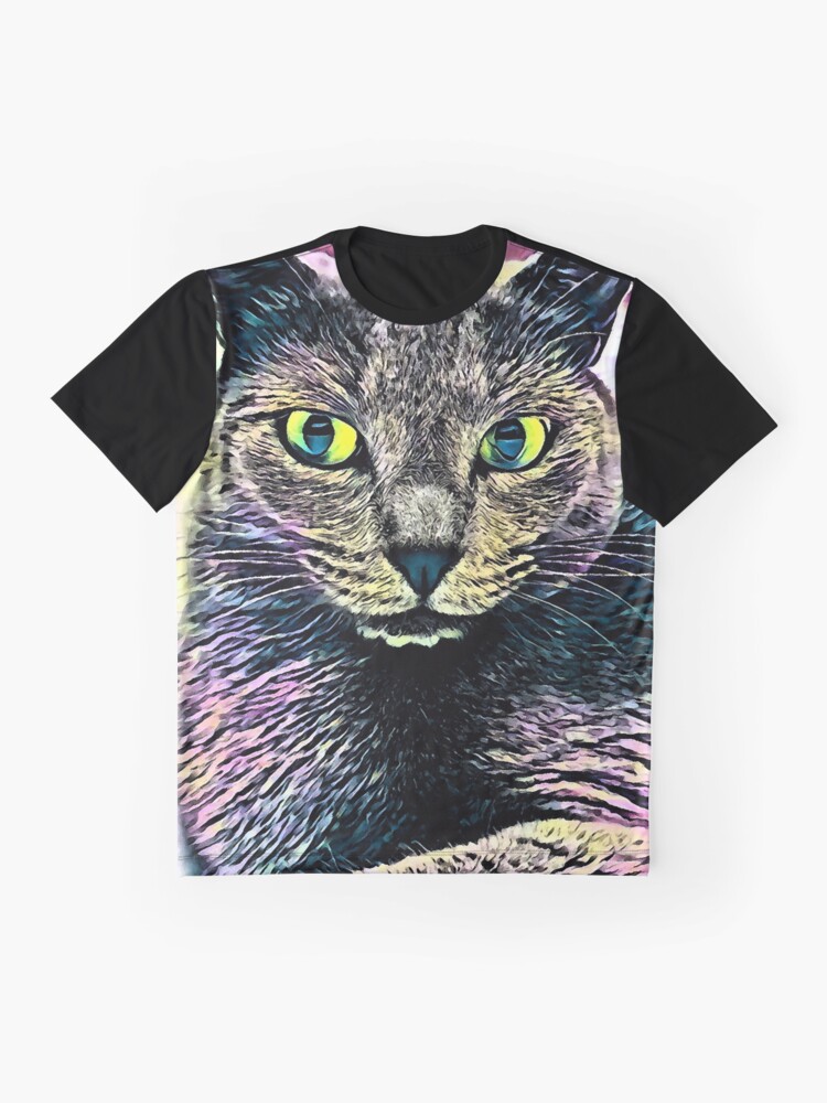 Alternative Ansicht von CAT ART Grafik T-Shirt