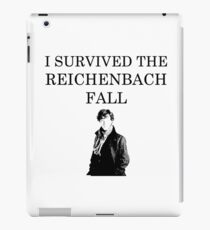 I survived the Reichenbach fall iPad Case/Skin