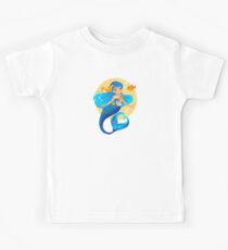 Blue Mermaid Kids Tee