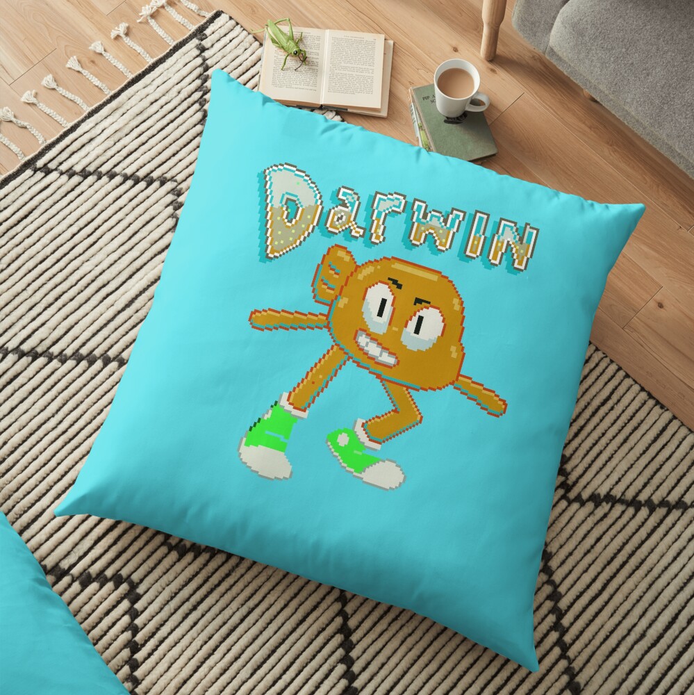Darwin Watterson Floor Pillow