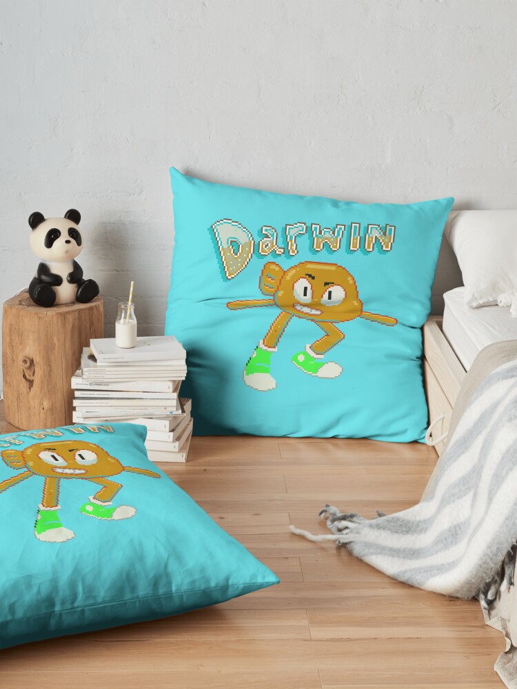 Alternate view of Darwin Watterson Floor Pillow