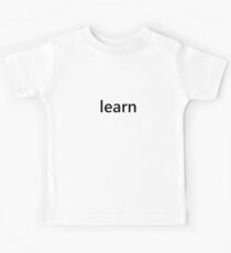 learn Kids Tee
