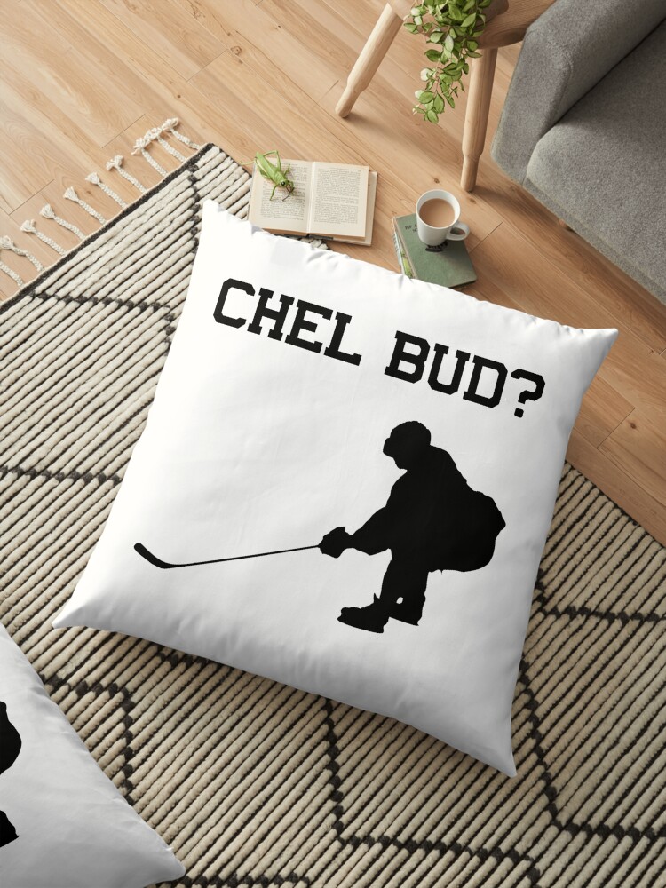 Chel Bud Hockey Ea Nhl Letterkenny Floor Pillow By