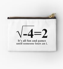 Someone Loses An i Zipper Pouch