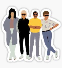 queen in the 80s Sticker