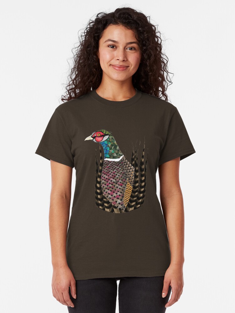 Alternate view of Pheasant Totem Classic T-Shirt