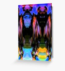 side by side Greeting Card