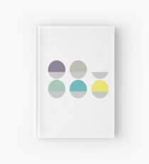 Two Tone Dots Hardcover Journal
