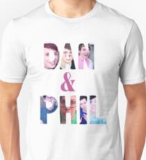 DAN & PHIL PICTURE DESIGN. Unisex T-Shirt