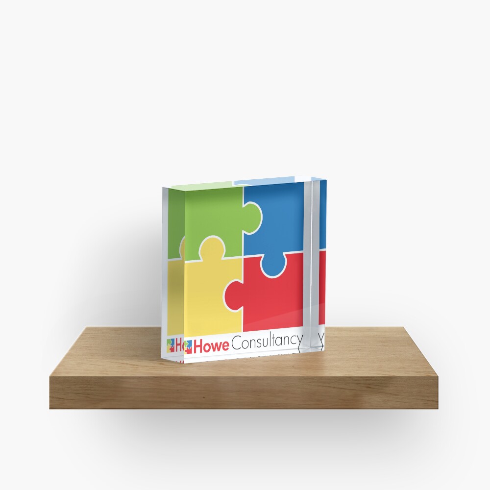 Howe Consultancy Logo Acrylic Block